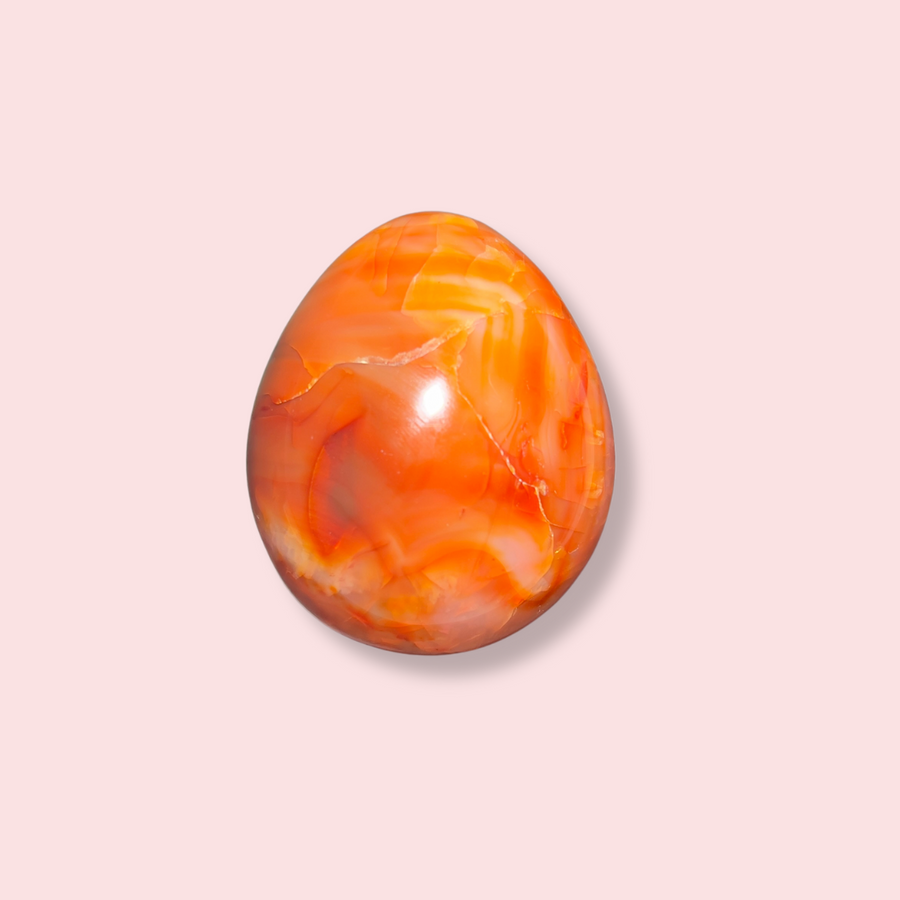 Carnelian Egg - Made in Mother Nature