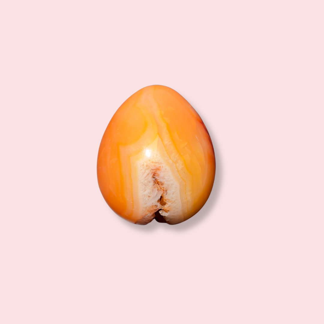 Carnelian Egg - Made in Mother Nature