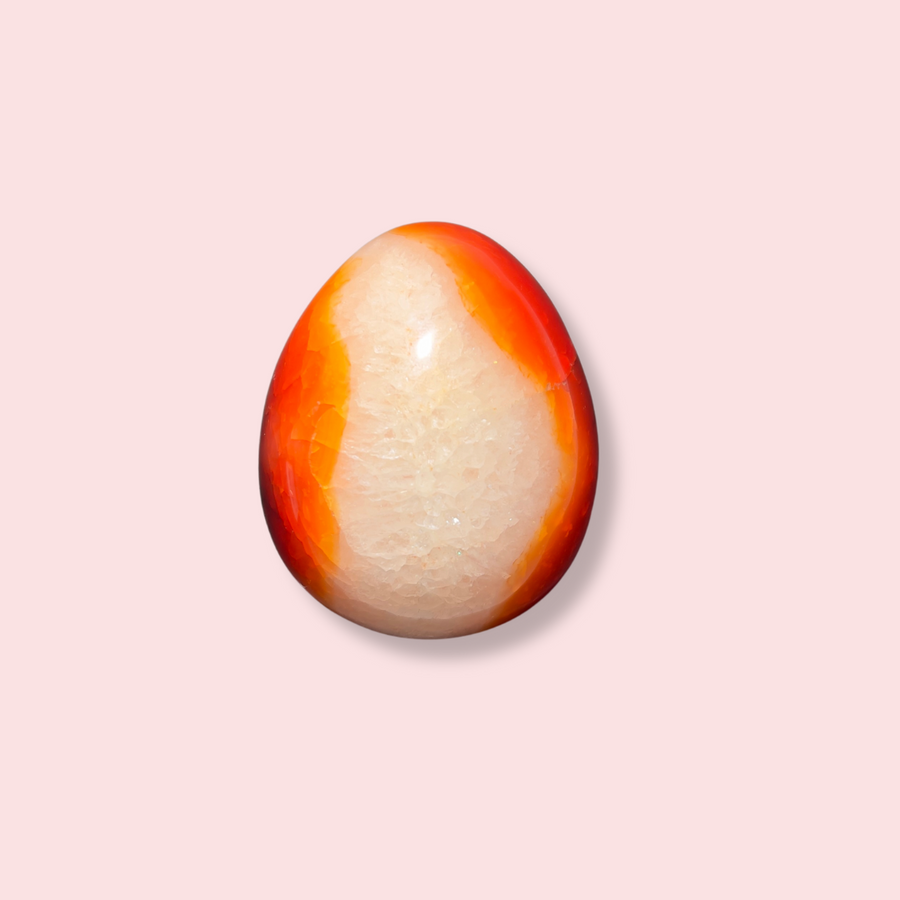 Carnelian Egg - Made in Mother Nature