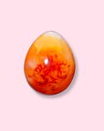 Red & Orange Carnelian Egg - Made in Mother Nature