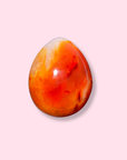 Red & Orange Carnelian Egg - Made in Mother Nature