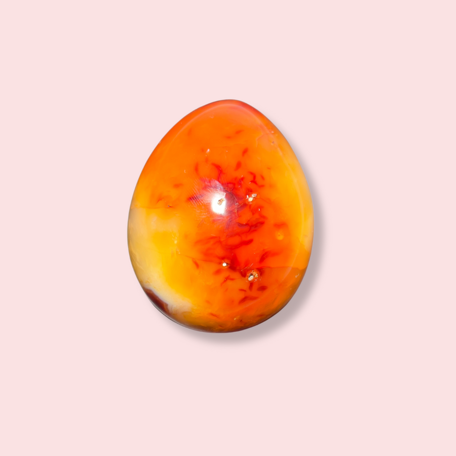 Carnelian Egg - Made in Mother Nature