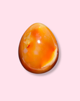 Sunset Orange Carnelian Egg - Made in Mother Nature