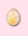 Red & White Carnelian Egg - Made in Mother Nature