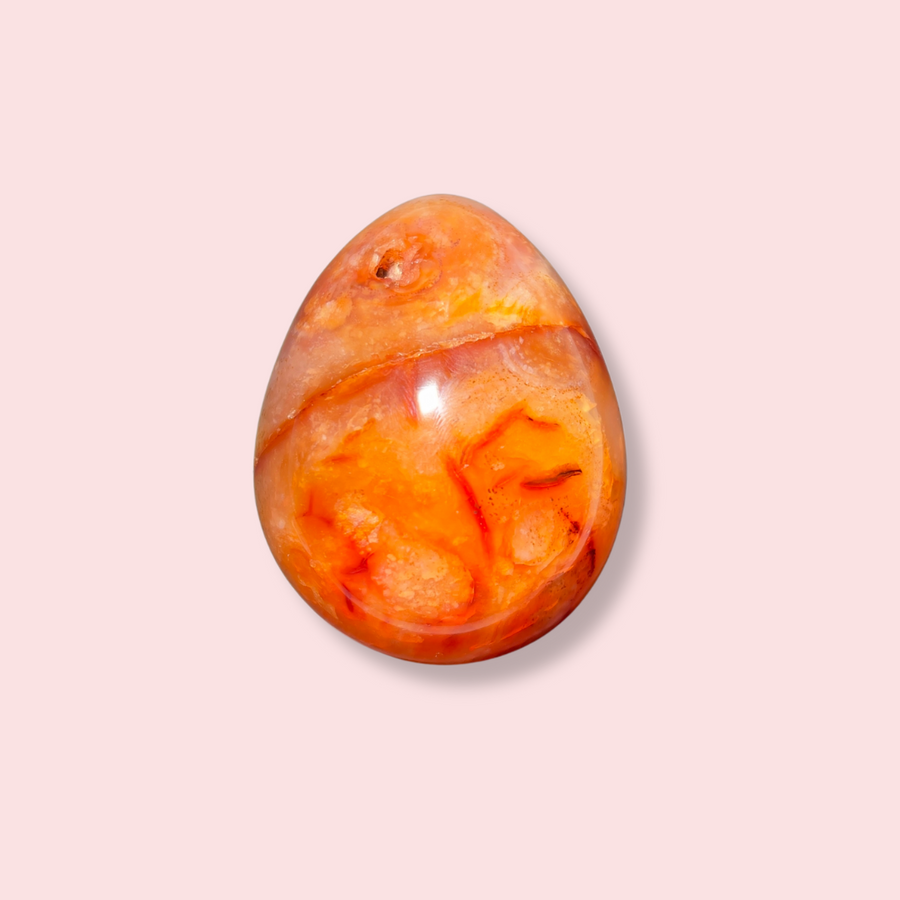 Carnelian Egg - Made in Mother Nature