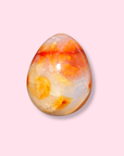 Beautiful Orange Carnelian Egg - Made in Mother Nature