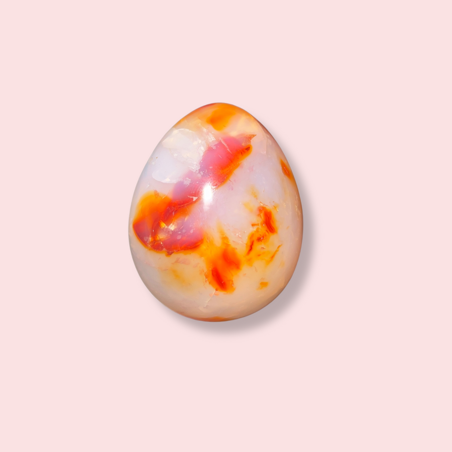 Carnelian Egg - Made in Mother Nature