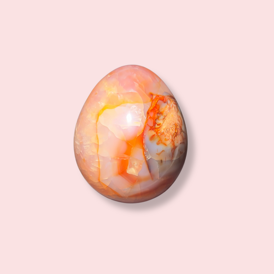 Carnelian Egg - Made in Mother Nature