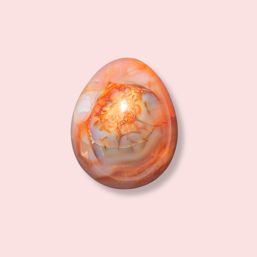 Carnelian Egg - Made in Mother Nature