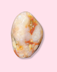 Cute Carnelian Flower Agate Freeform - Made in Mother Nature