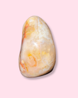 Cute Carnelian Flower Agate Freeform - Made in Mother Nature