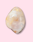 Cute Carnelian Flower Agate Freeform - Made in Mother Nature