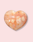 Flower Agate Heart - Made in Mother Nature