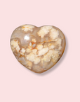 Flower Agate Heart - Made in Mother Nature