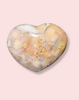 Flower Agate Heart - Made in Mother Nature