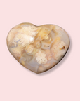 Flower Agate Heart - Made in Mother Nature