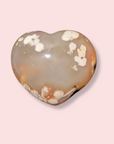 Flower Agate Heart - Made in Mother Nature