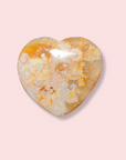 Flower Agate Heart - Made in Mother Nature