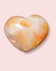 Flower Agate Heart - Made in Mother Nature