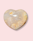 Flower Agate Heart - Made in Mother Nature