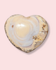 Flower Agate Heart - Made in Mother Nature