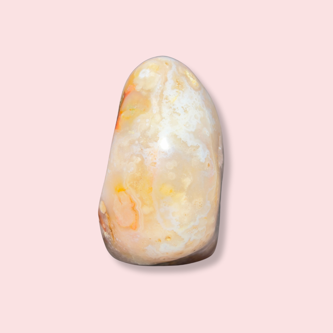 Flower Agate Freeform - Made in Mother Nature