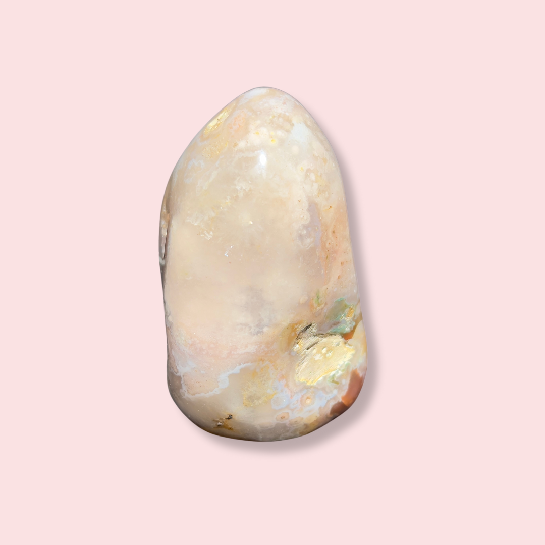 Flower Agate Freeform - Made in Mother Nature