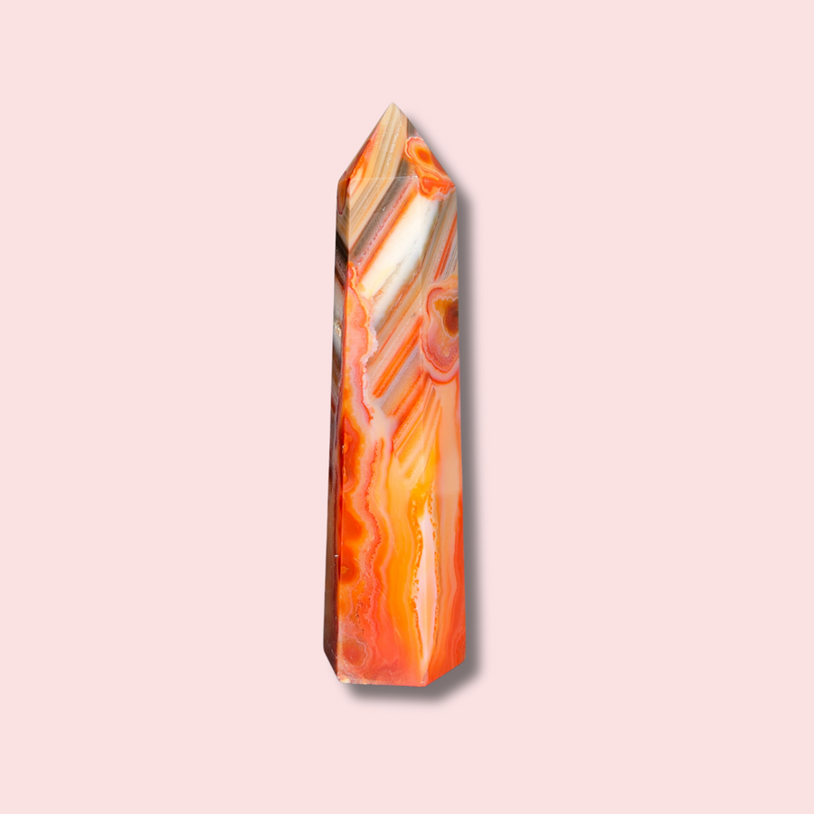 Carnelian Agate Tower - Made in Mother Nature