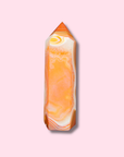 "Creamsicle" Carnelian Agate Tower - Made in Mother Nature