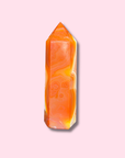 "Creamsicle" Carnelian Agate Tower - Made in Mother Nature