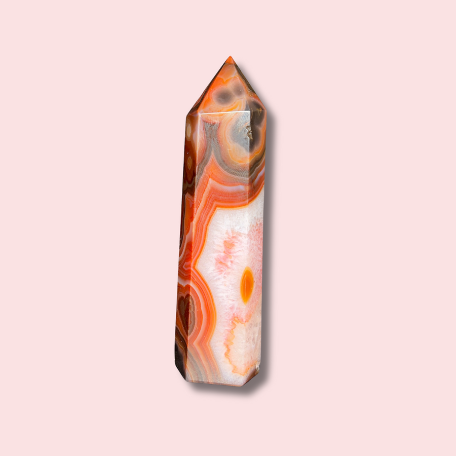 Carnelian Agate Tower - Made in Mother Nature