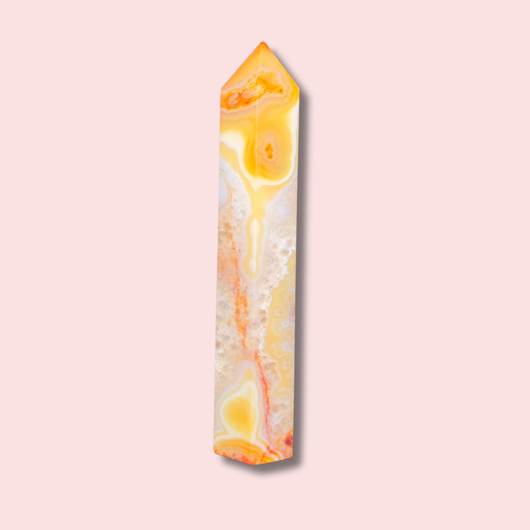 Carnelian Agate Tower - Made in Mother Nature
