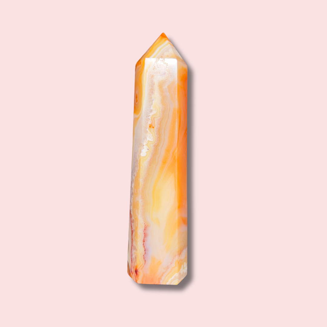 Carnelian Agate Tower - Made in Mother Nature