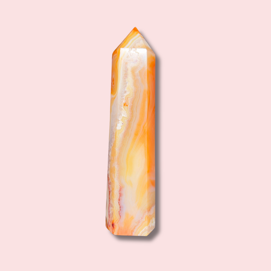 Carnelian Agate Tower - Made in Mother Nature