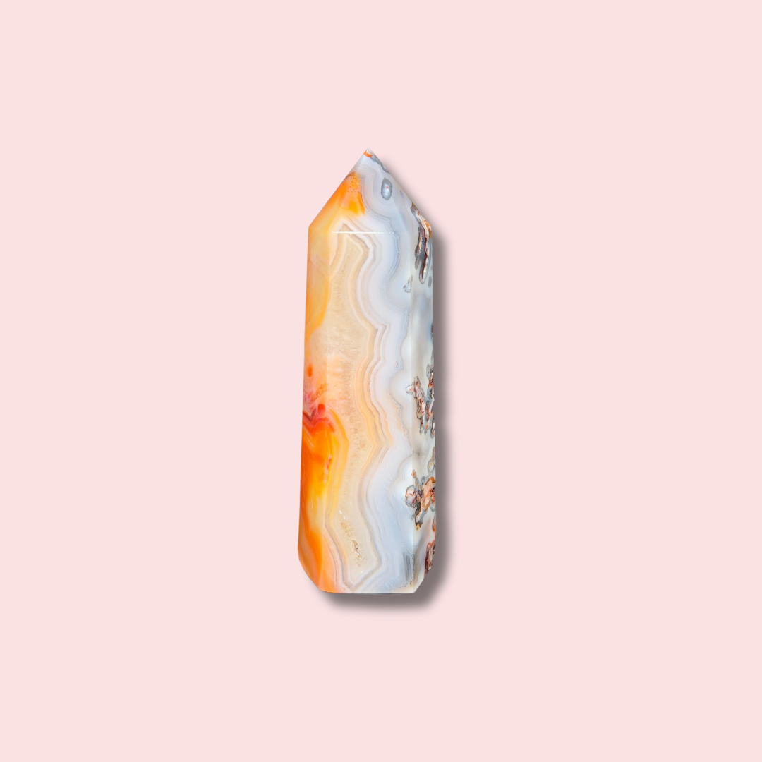 Carnelian Agate Tower - Made in Mother Nature