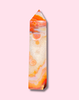 Beautiful Quartz Filled Carnelian Agate Tower - Made in Mother Nature
