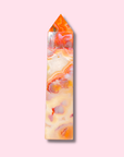 Beautiful Quartz Filled Carnelian Agate Tower - Made in Mother Nature