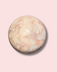 Pink Amethyst x Flower Agate Sphere - Made in Mother Nature