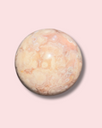 Pink Amethyst x Flower Agate Sphere - Made in Mother Nature