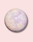 Pink Amethyst x Flower Agate Sphere - Made in Mother Nature