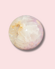 Pink Amethyst x Flower Agate Sphere - Made in Mother Nature