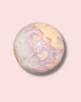 Pink Amethyst x Flower Agate Sphere - Made in Mother Nature