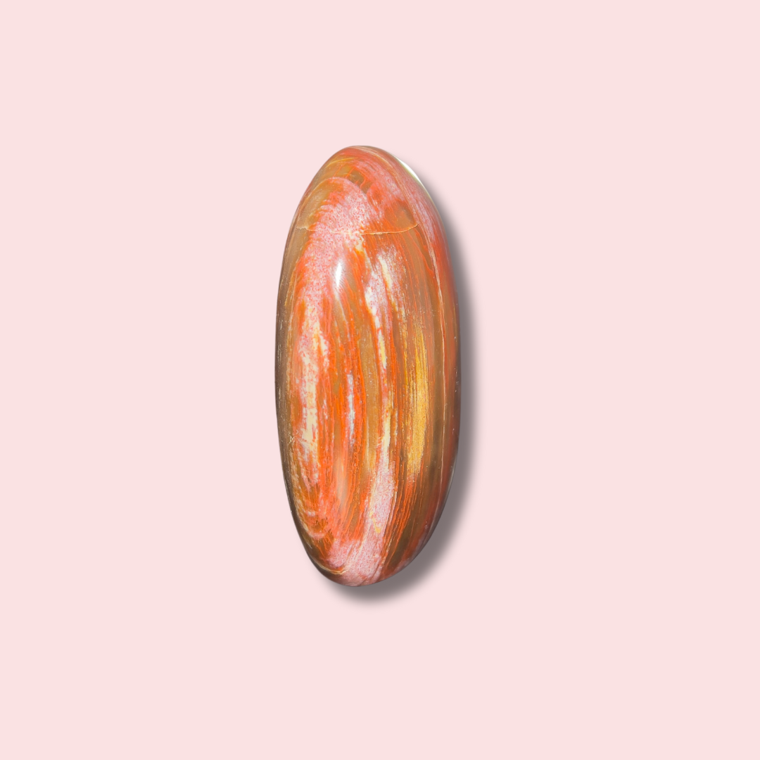 Amazing Pink &amp; Red Petrified Wood Freeform - Made in Mother Nature