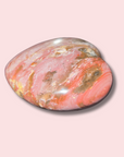 Stunning Pink "Galaxy" Petrified Wood Heart - Made in Mother Nature