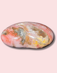 Stunning Pink "Galaxy" Petrified Wood Heart - Made in Mother Nature