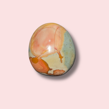 Cool Polychrome Jasper Palm Stone - Made in Mother Nature
