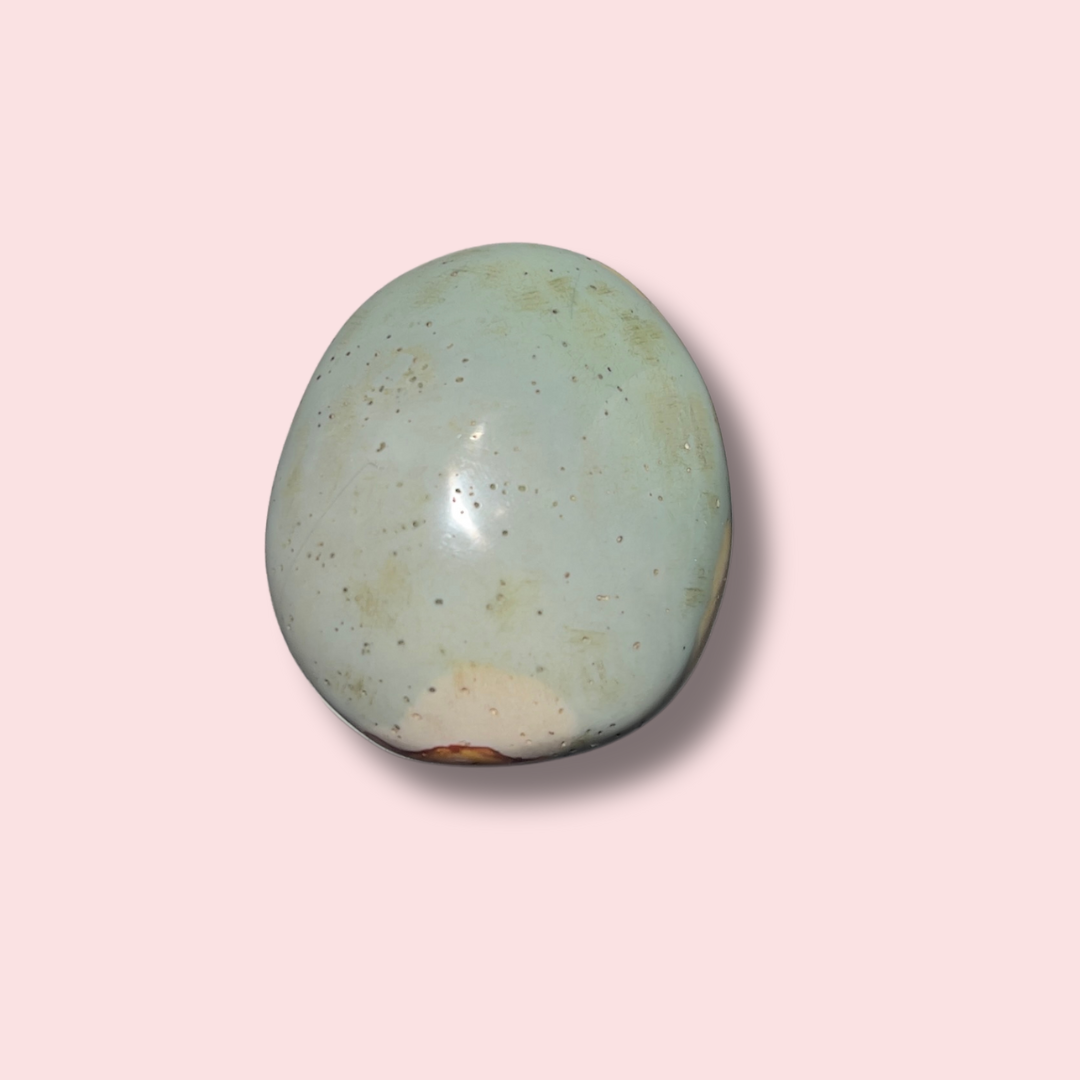 Cool Polychrome Jasper Palm Stone - Made in Mother Nature
