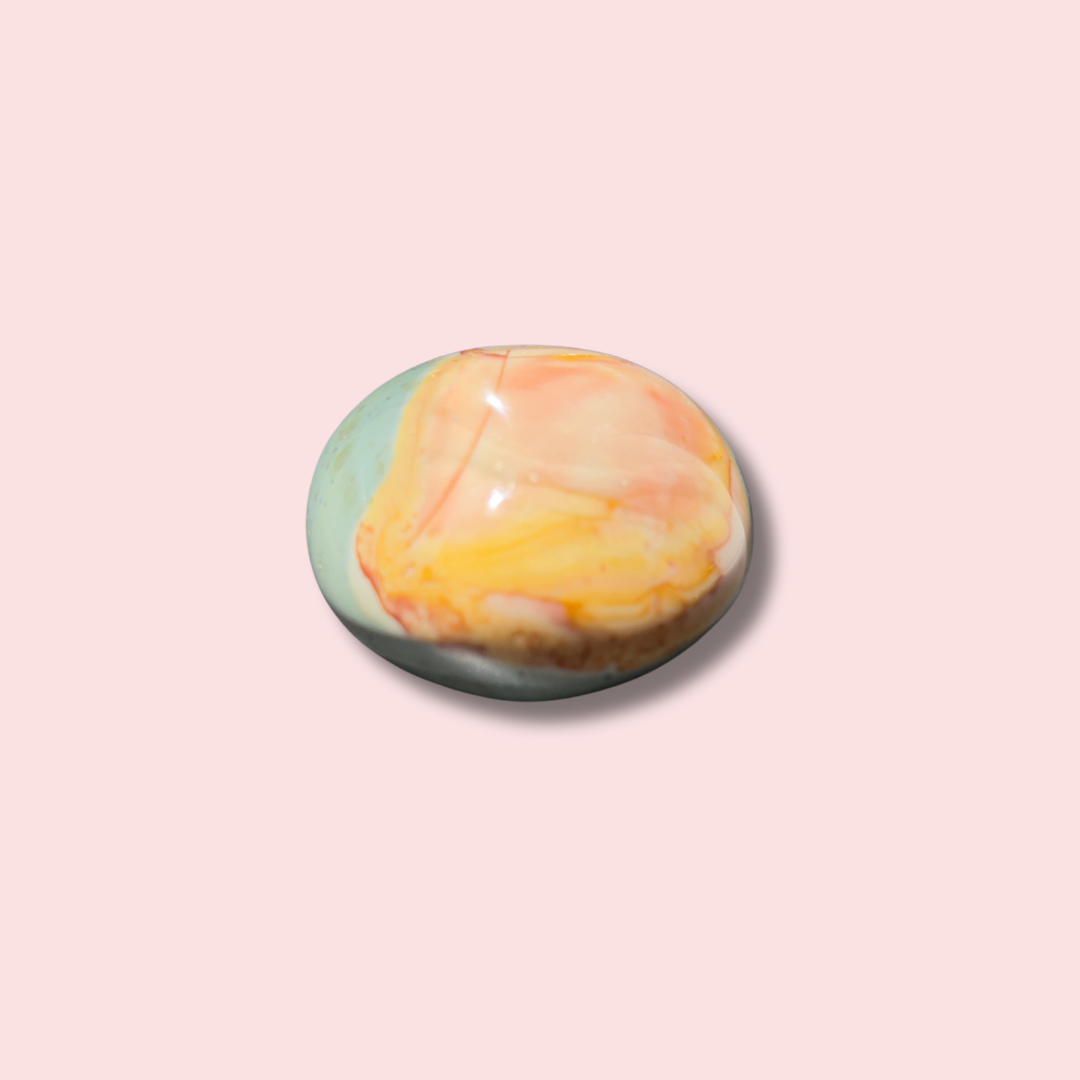 Cool Polychrome Jasper Palm Stone - Made in Mother Nature