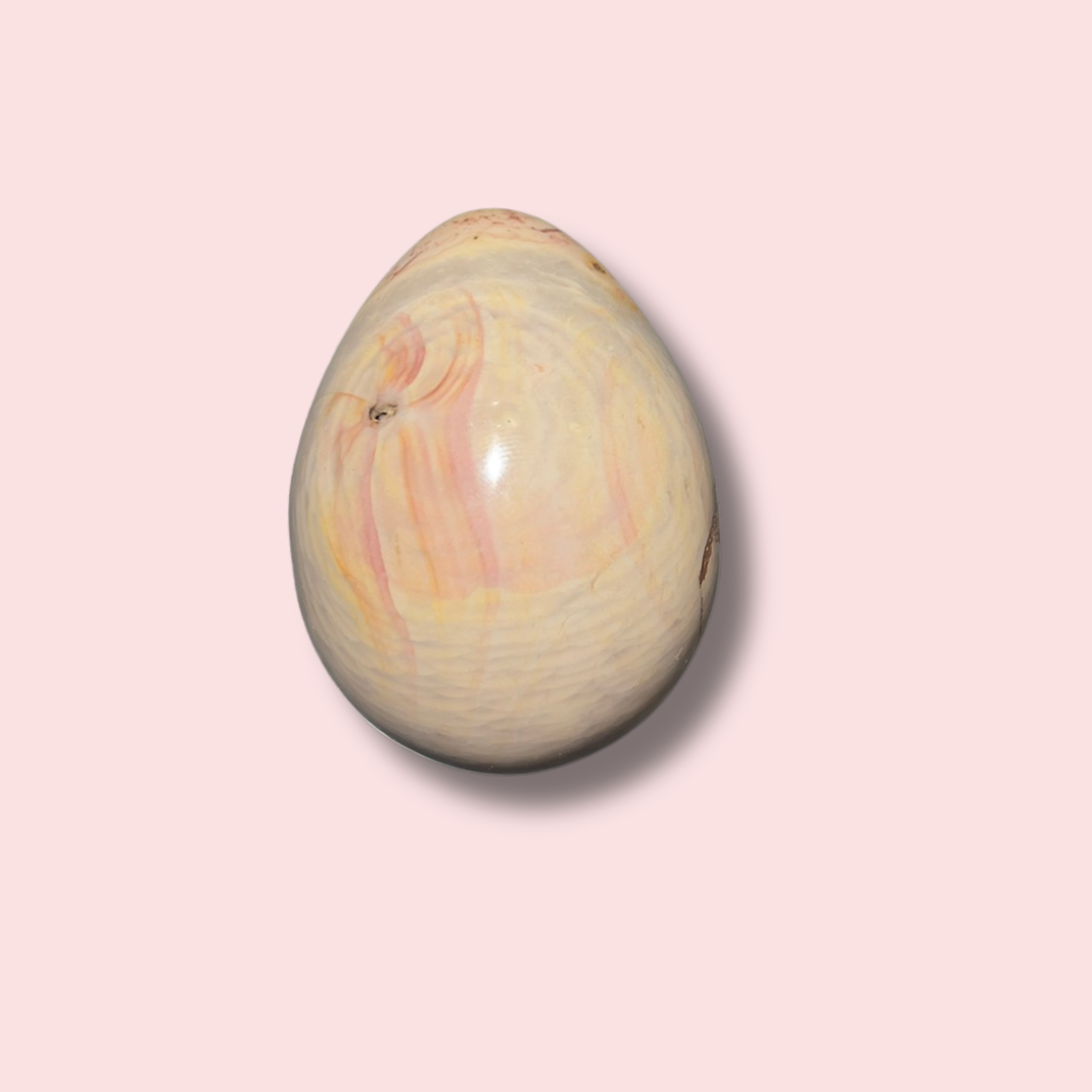 Cool Dragon Scale Polychrome Jasper Egg - Made in Mother Nature