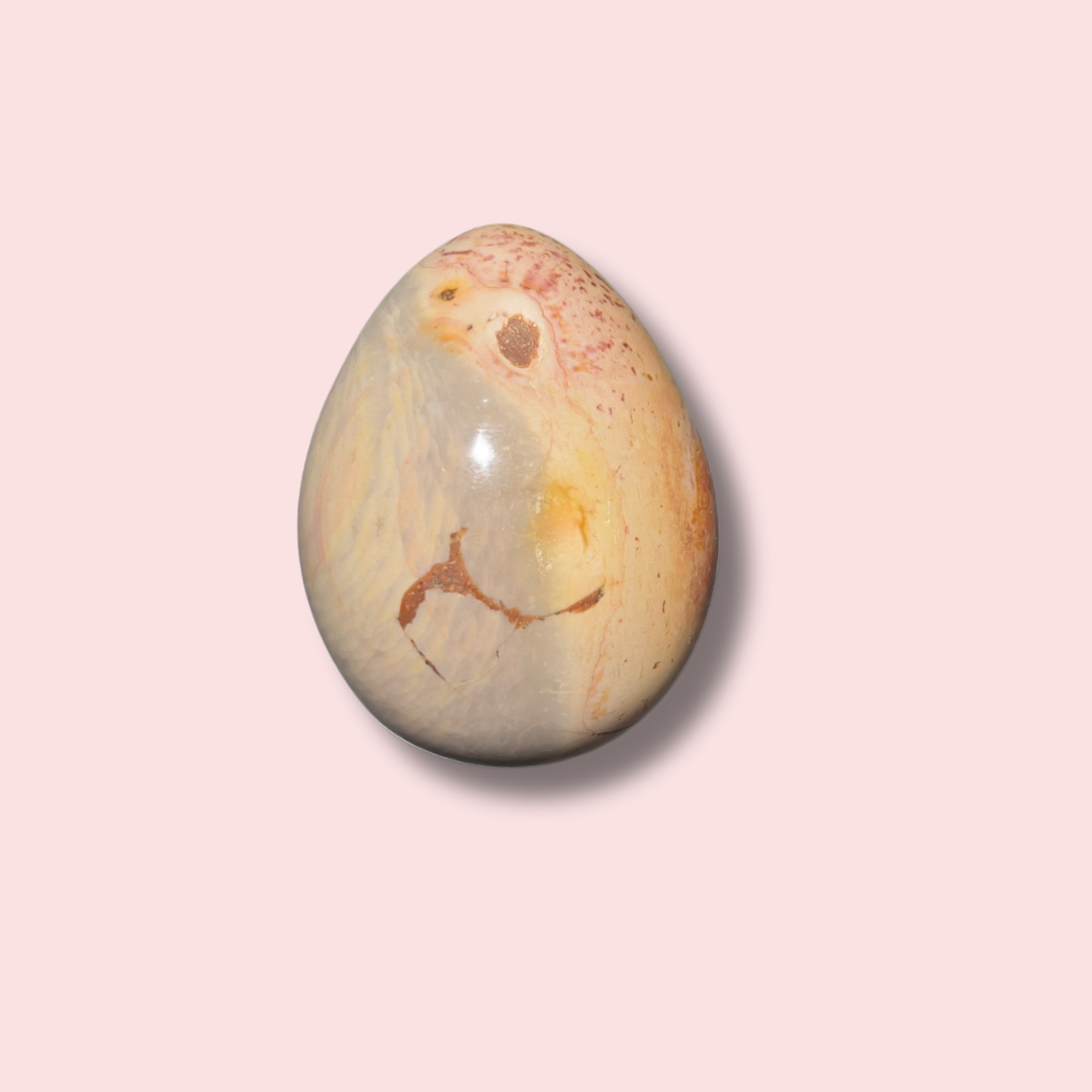 Cool Dragon Scale Polychrome Jasper Egg - Made in Mother Nature